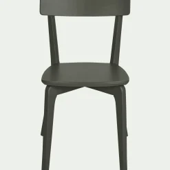 Chaise en bois - vert cèdre