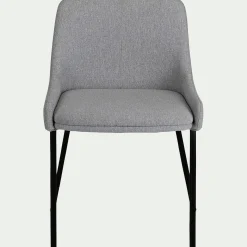 Chaise en tissu - gris borie