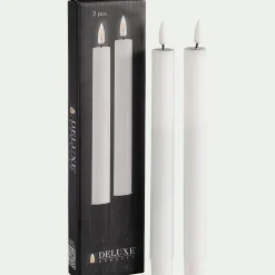 Chandelles à LED - blanc