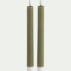 Chandelles à LED - vert