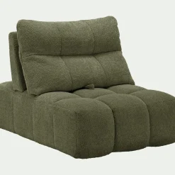 Chauffeuse avance - recule en tissu campo - vert cèdre