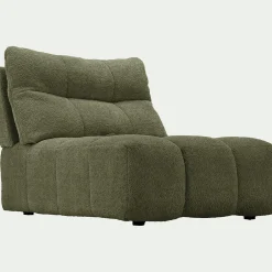 Chauffeuse avance - recule en tissu campo - vert cèdre