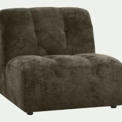 Chauffeuse en tissu Eden - vert cèdre