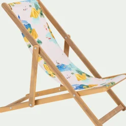 Chilienne de jardin enfant motif Sormiou - bleu