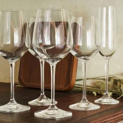 Coffret de 6 flûtes à champagne en cristallin 18cl - transparent