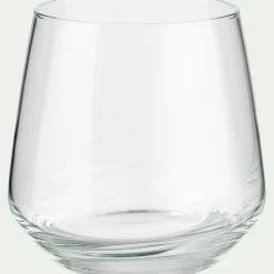 Coffret de 6 gobelets en verre 34,5cl - transparent