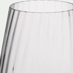 Coffret de 6 verres à pied tulipe en cristallin 35cl - transparent