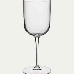 Coffret de 4 verres à pied en cristallin 28cl - transparent