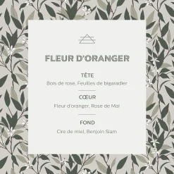 Coffret senteur Fleur d'Oranger