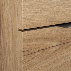 Commode 3 tiroirs en bois - bois clair