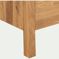 Commode 6 tiroirs en chêne L150cm - bois clair