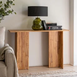 Console en acacia massif - bois clair