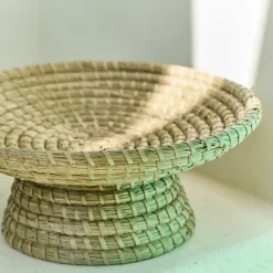 Coupe déco en jonc de mer D45,5cm - naturel