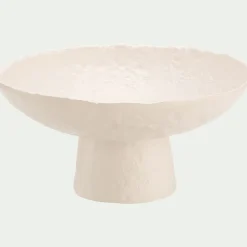 Coupelle décorative 31x15cm - blanc ventoux