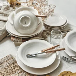 Coupelle en faïence D16,5cm - blanc