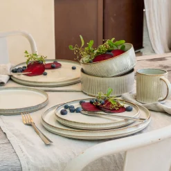 Coupelle en grès D17cm - beige