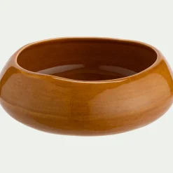 Coupelle en grès D19cm - marron