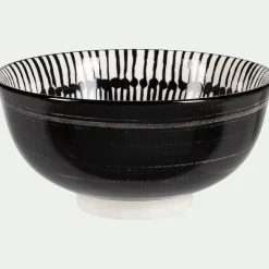 Coupelle en porcelaine D15,5cm - noir