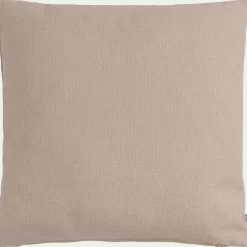 Coussin de jardin en tissu - beige sable 45x45cm