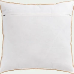 Coussin en lin 45x45cm - blanc écru