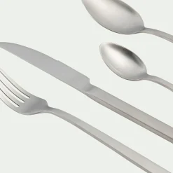 Couteau en inox finition satinée - argenté