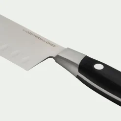 Couteau Santoku forgé avec lame 19cm en métal