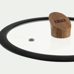 Couvercle en verre résistant D20cm - transparent