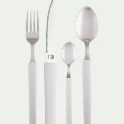 Cuillère à café en inox - beige roucas