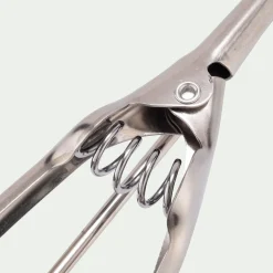 Cuillère à glace avec pince en inox - argenté