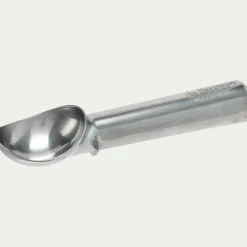 Cuillère à glace en fonte d'aluminium - argenté