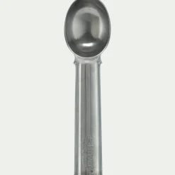 Cuillère à glace en fonte d'aluminium - argenté