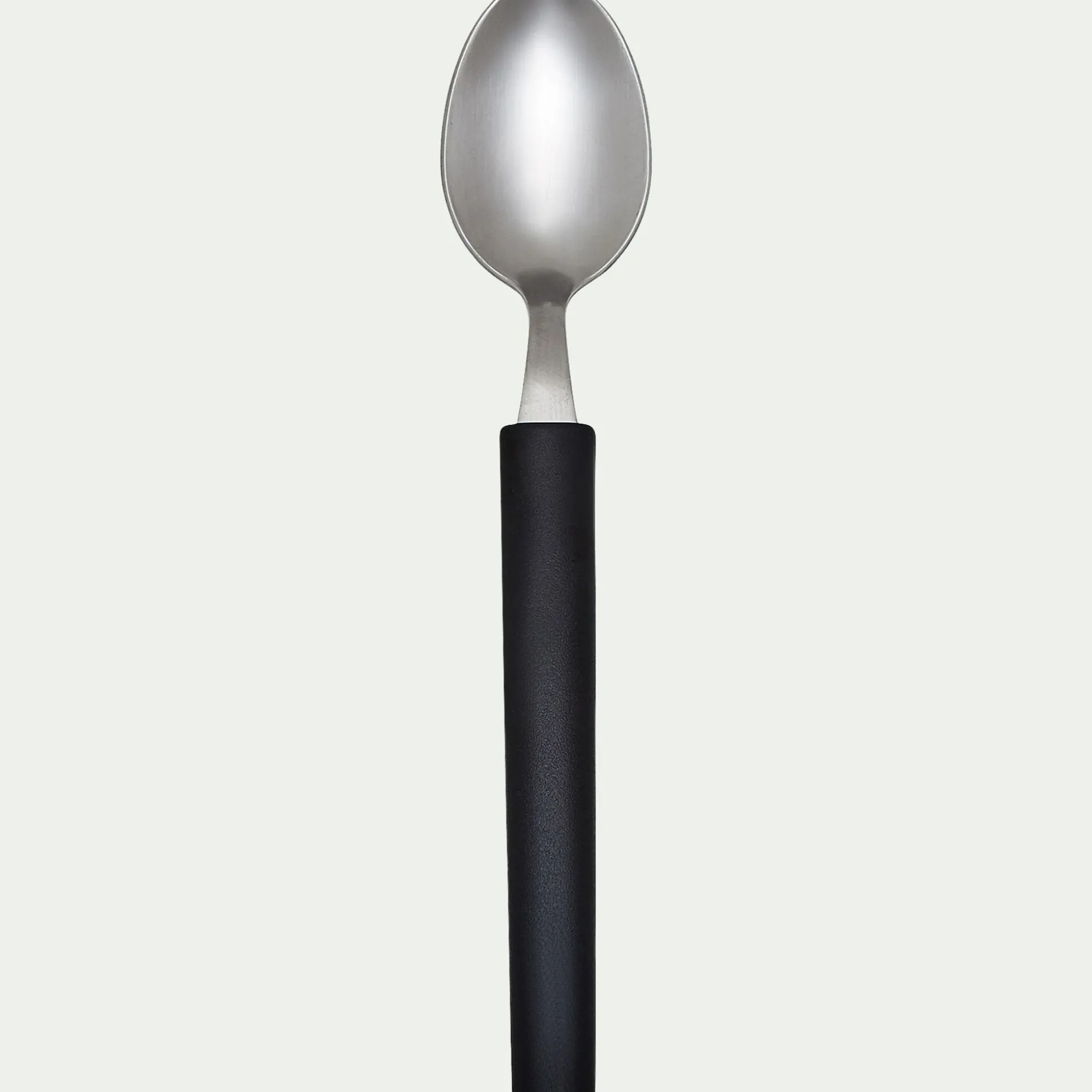 Cuillère à soupe en matière végétale 100% recyclable - noir