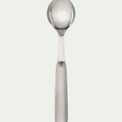 Cuillère de service en inox - gris métallisé