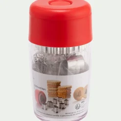 Découpoir en fer blanc pour la pâtisserie - gris métallisé