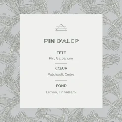 Diffuseur de parfum senteur Pin d'Alep 100ml