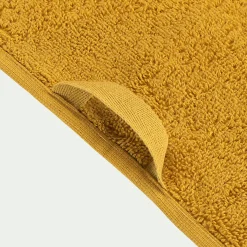Drap de bain en coton - jaune argan 100x150cm