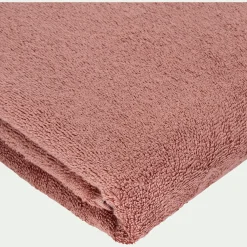 Drap de bain en coton peigné - brun rhassoul 100x150cm