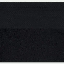 Drap de douche en coton peigné - gris calabrun 70x140cm