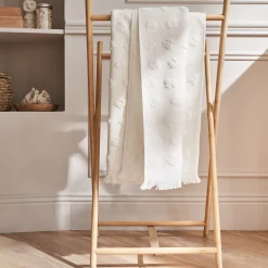 Drap de douche en coton 70x140cm - blanc