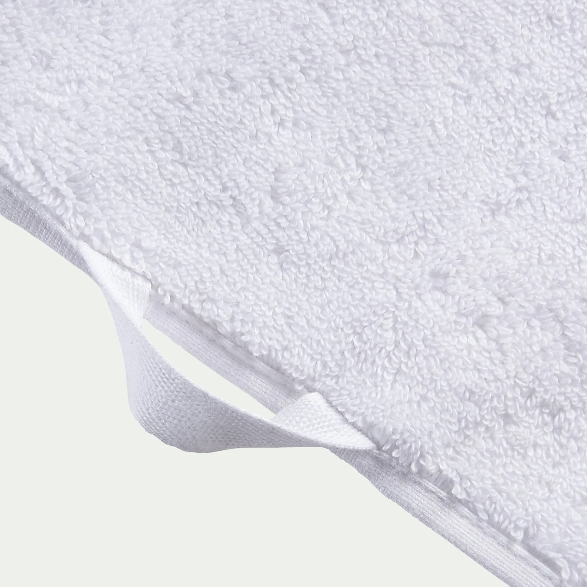 Drap de douche qualité hôtelière en coton - blanc 70x140cm