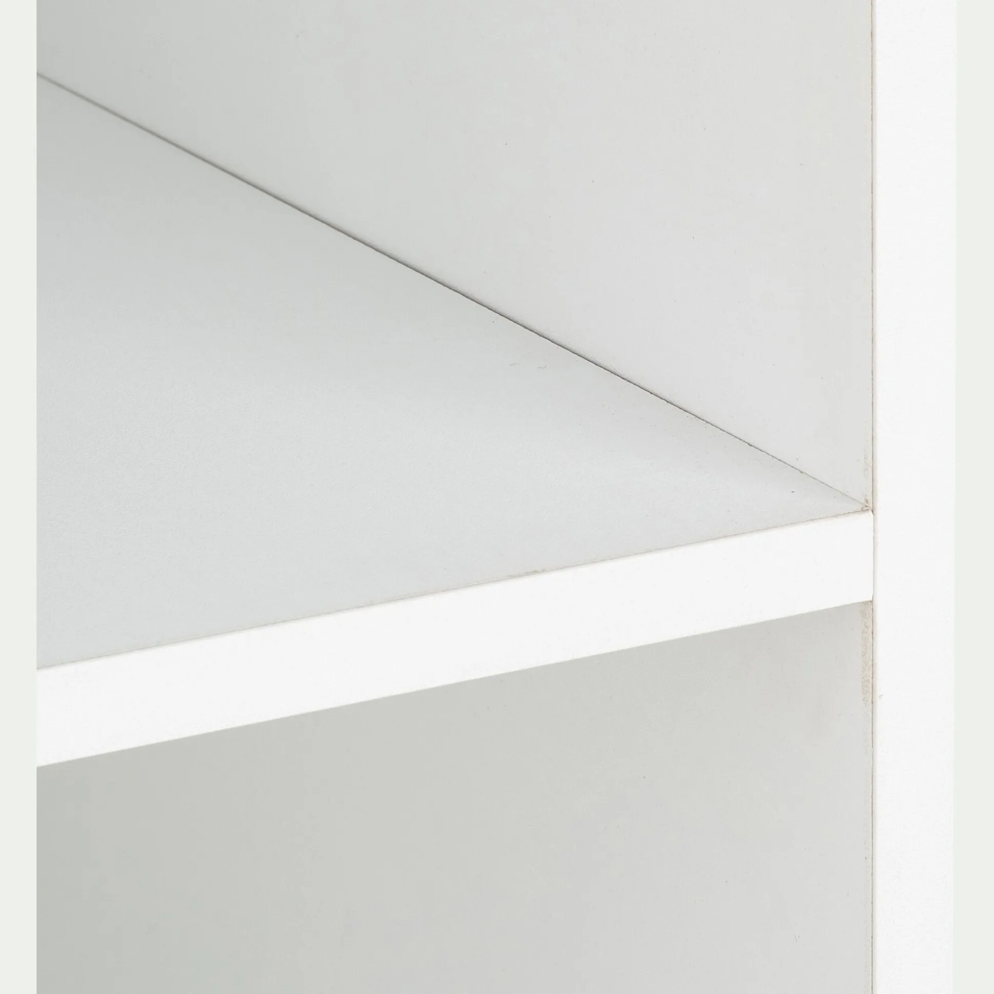 Etagère 3 cases en bois - blanc