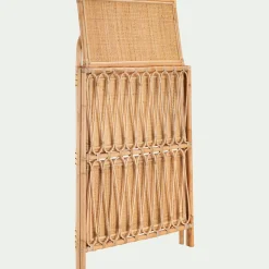 Etagère bibliothèque en rotin L76cm - naturel