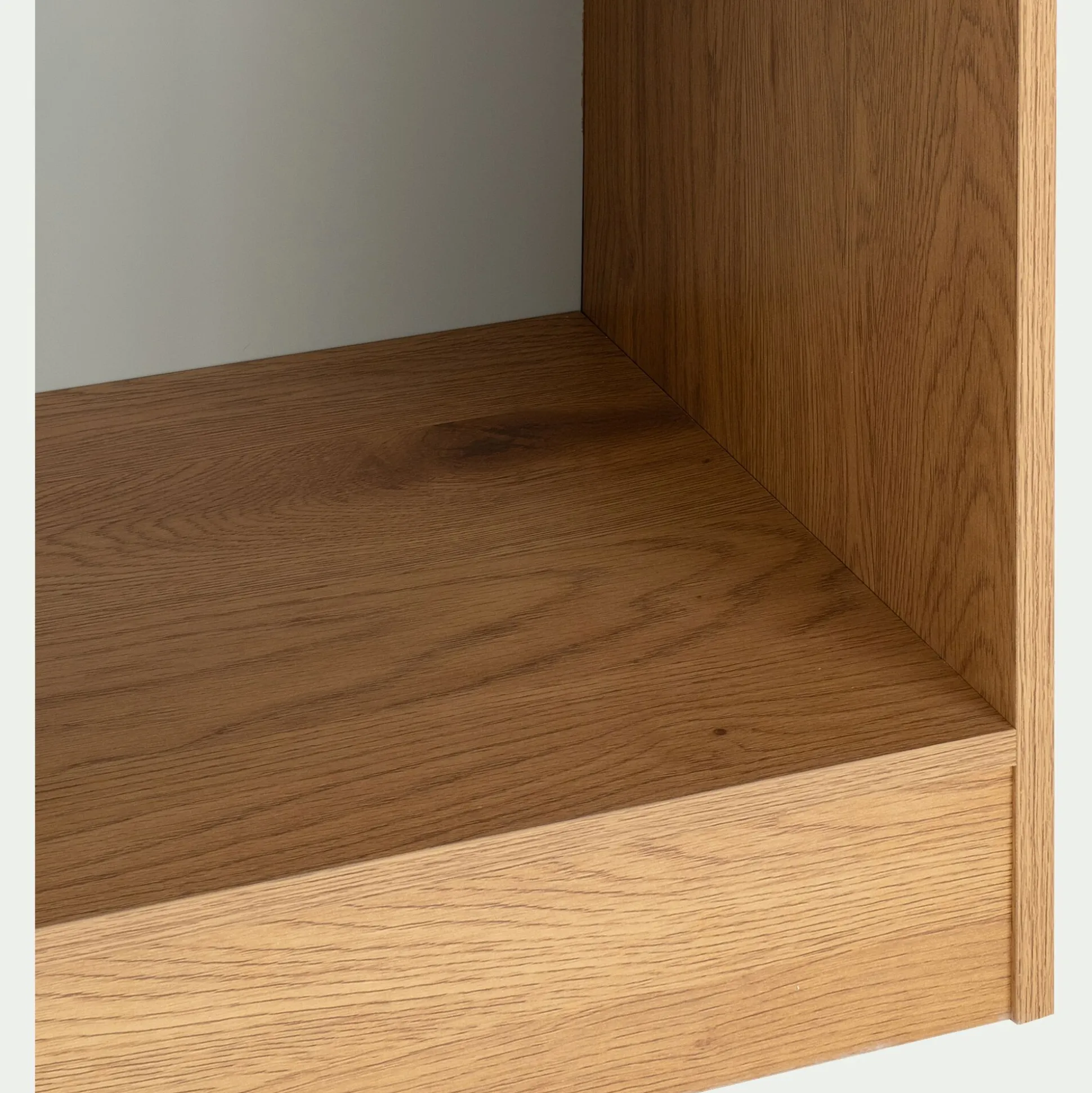 Etagère maison 5 cases en bois - bois clair