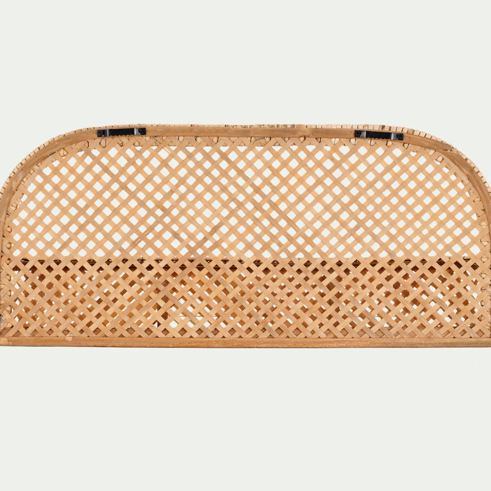 Etagère murale en bambou - naturel L56xl14xH24cm
