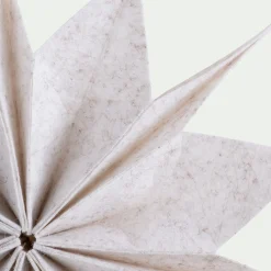 Etoile à suspendre en feutrine D40cm - blanc