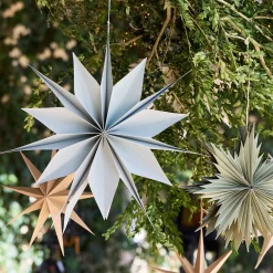 Etoile à suspendre en papier D50cm - vert