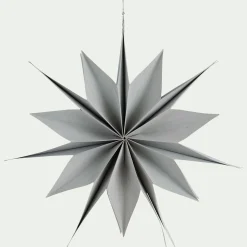 Etoile à suspendre en papier D50cm - vert