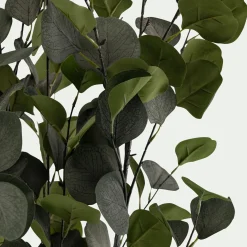 Eucalyptus artificiel en pot H120cm - vert
