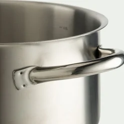 Faitout en inox De Buyer - argenté D24cm (tous feux dont induction)