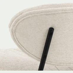 Fauteuil en tissu - beige alpilles